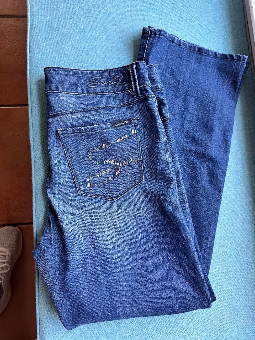 7 SEVEN Jeans size 12 bootcut - good condition!
